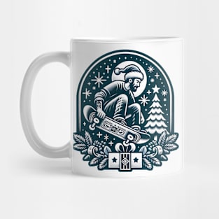 Skate Christmas Mug